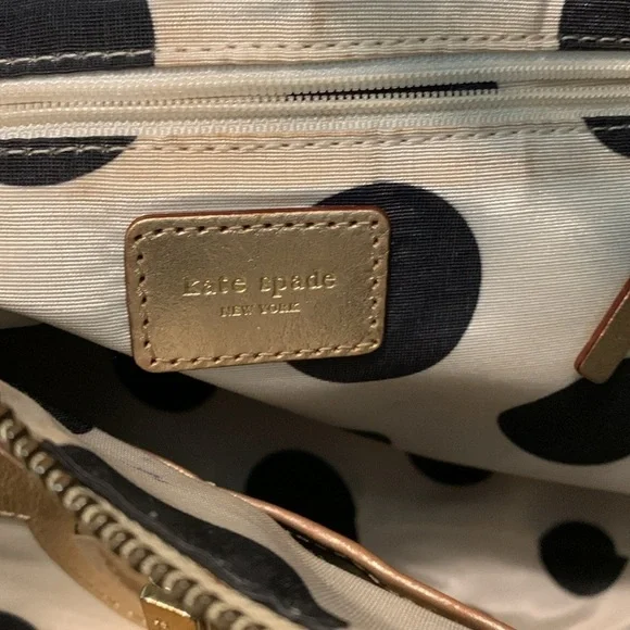Kate Spade Gold Hobo Bag - Picture 9 of 15